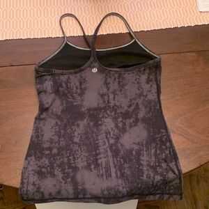 lululemon athletica Black Patterned Camisole